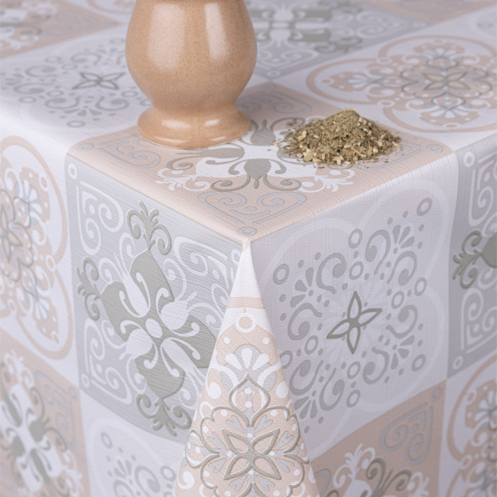 Marokkanske klinker – voksduk med lett preget overflate