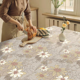 Miljøbilde med Violeta Pastel - Voksduk med blomster i pastellfarger