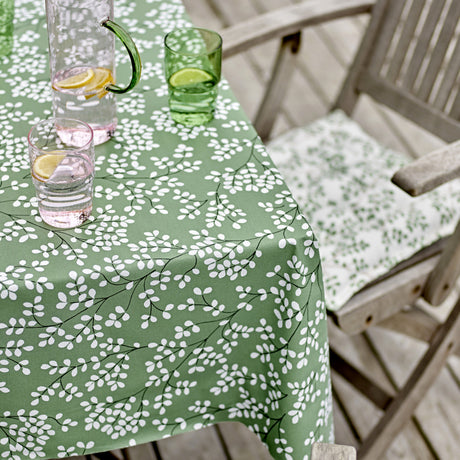 Mimosa Hedge Green - Södahl akrylduk i 100% bomull med antiskli