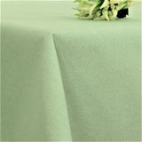 Ensfarget akrylduk i mint - Dali, 180 cm bred