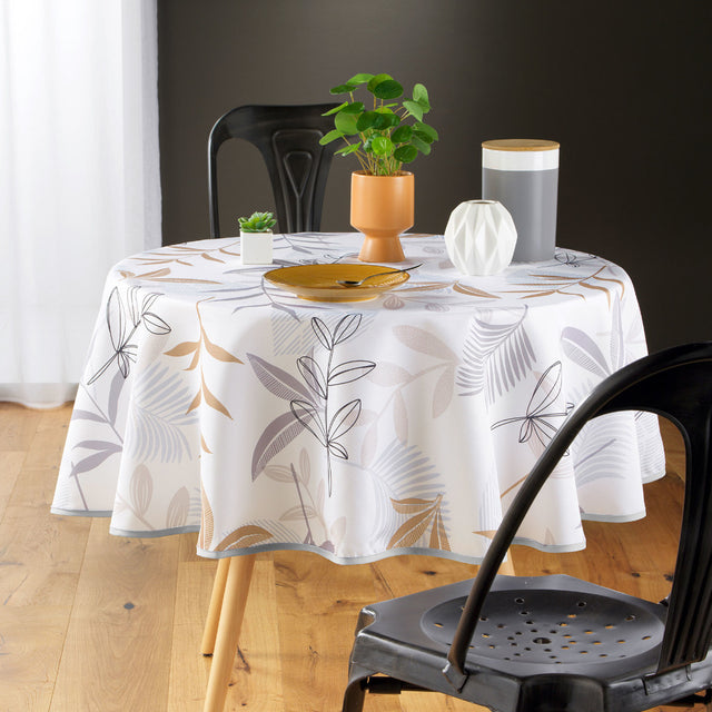 Miraline Ø 180 cm, rund duk med flekkavvisende behandling