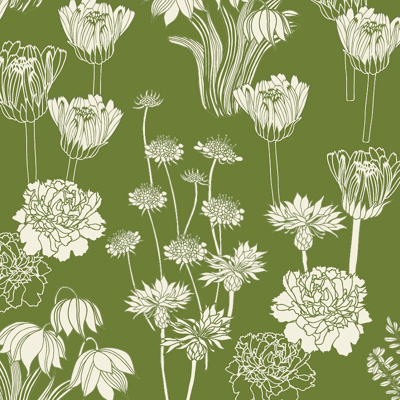 Morgengry Oliven – Notes by Susanne Schjerning, akrylduk