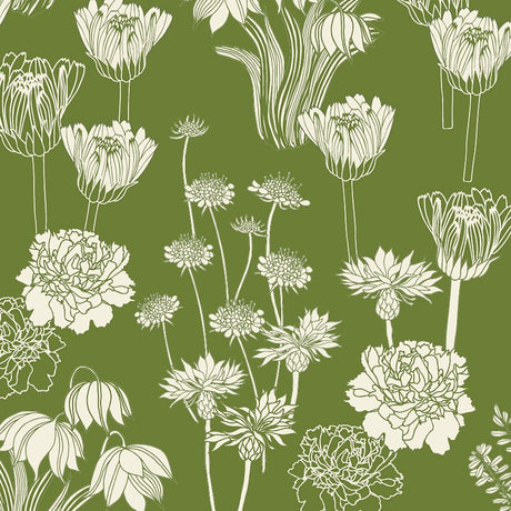 Morgengry Oliven – Notes by Susanne Schjerning, akrylduk