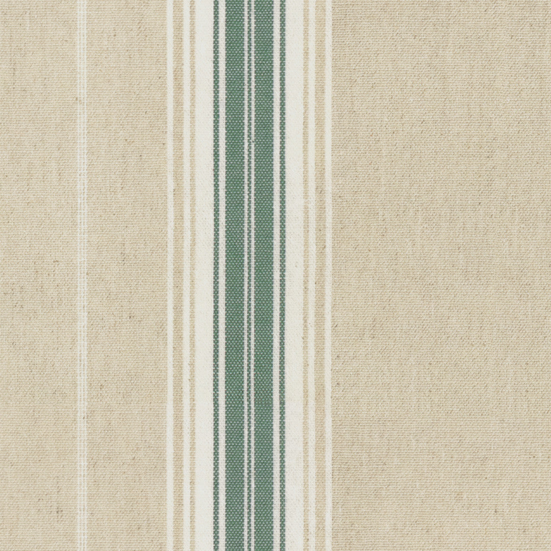 Mønster – Nordisk Julestripe Grønn – Juleduk i hørlook