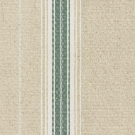 Mønster – Nordisk Julestripe Grønn – Juleduk i hørlook