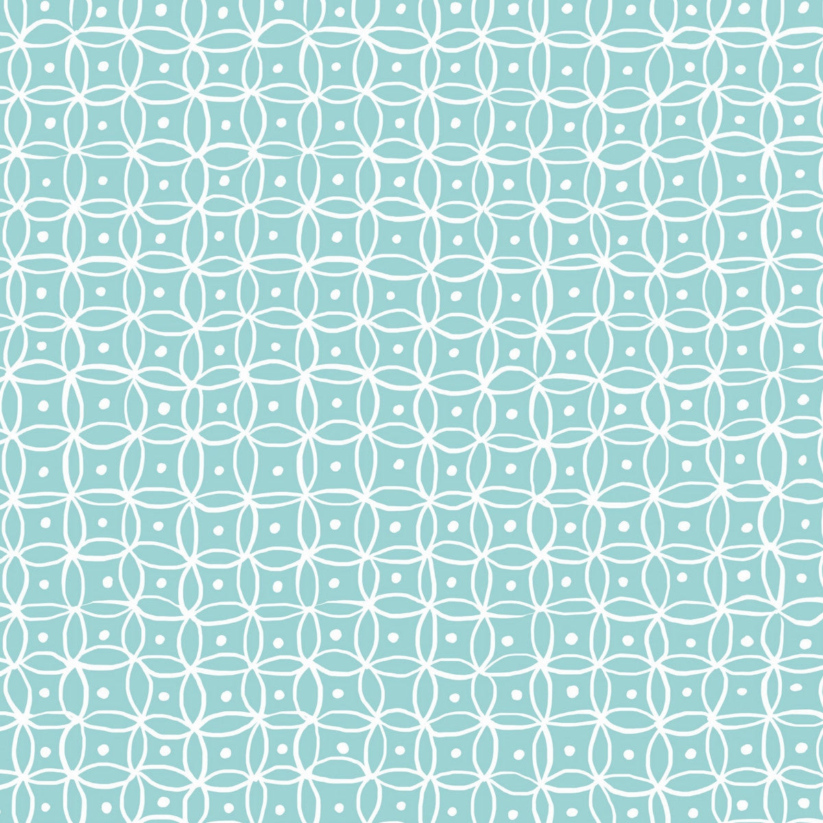 Namika Aqua, voksduk med vakkert enkelt grafisk mønster