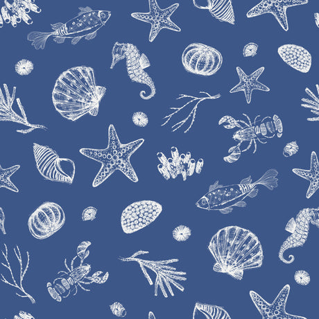 Narius – Maritim voksduk med havinspirert design, mønster
