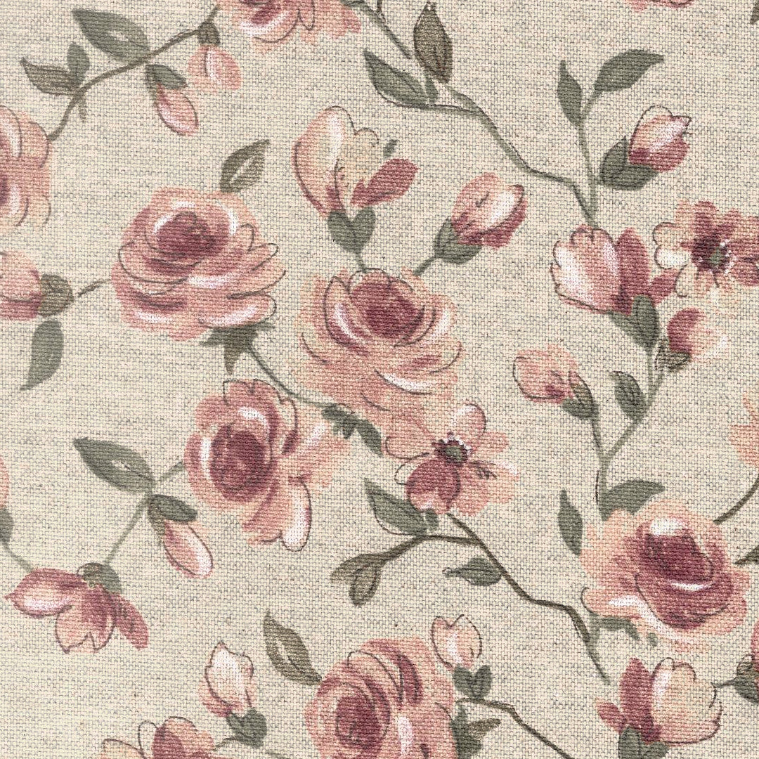 Natura Delle Rose di Fionda – Akrylduk med slyngroser