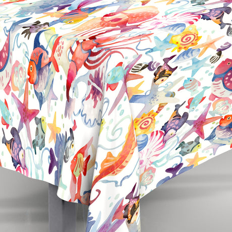 Nelle Acque Tropicali – Vakker akrylduk med fargerike fisk