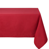 Nelson, ensfarget rektangulær duk med flekkavvisende behandling 145 x 200 cm - Rød, modellbilde