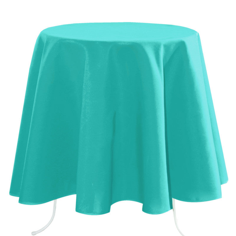 Nelson, ensfarget rund bordduk Ø 180, Celadon