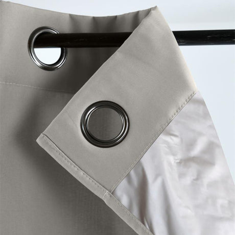 Nelson Linfarget – Isolerende gardin 135 x 240 cm, hjørne