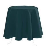 Nelson, ensfarget rund bordduk Ø 180, Koboltblå