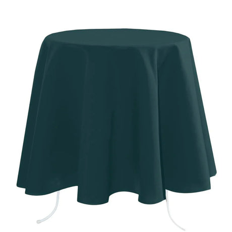 Nelson, ensfarget rund bordduk Ø 180, Koboltblå