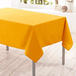 Nelson, ensfarget rektangulær duk med flekkavvisende behandling 145 x 240 cm - Gul
