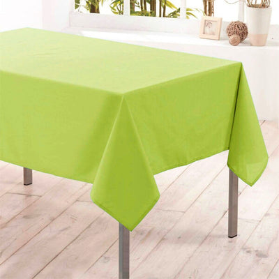 Nelson, ensfarget rektangulær duk med flekkavvisende behandling 145 x 300 cm - Lime