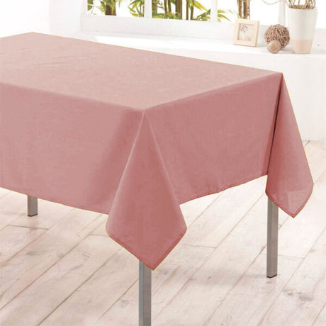 Nelson, ensfarget rektangulær duk med flekkavvisende behandling 145 x 300 cm - Pudder