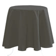 Nelson, ensfarget rund bordduk Ø 180 - Antrasitt