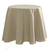 Nelson, ensfarget rund bordduk Ø 180, Mastic