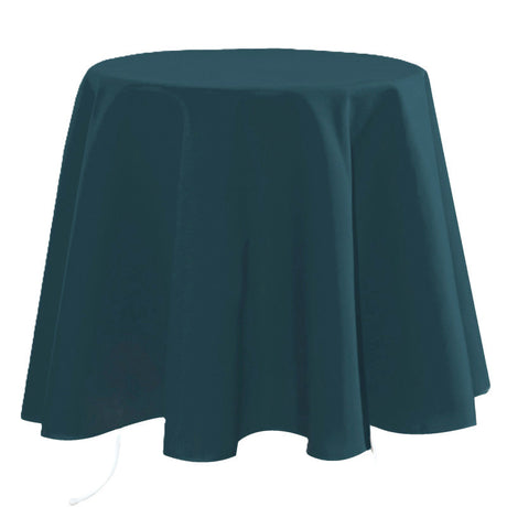 Nelson, ensfarget rund bordduk Ø 180, Petroleum