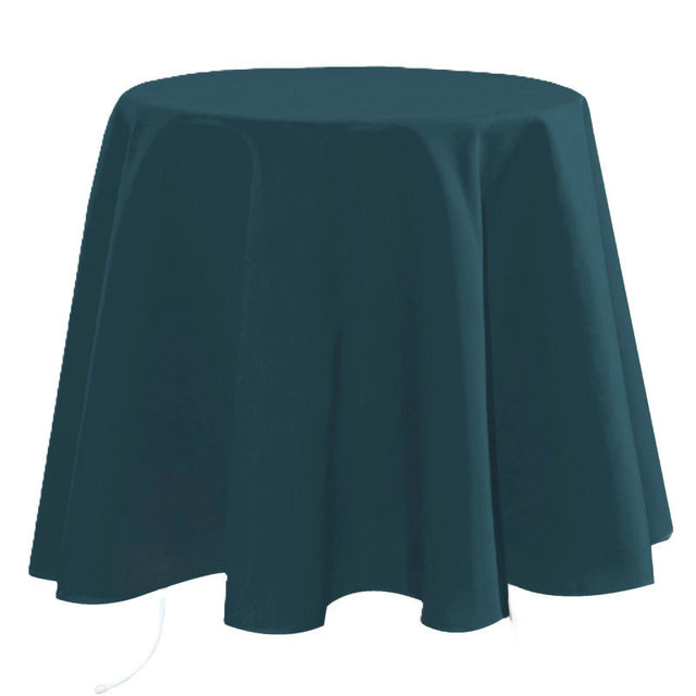 Nelson, ensfarget rund bordduk Ø 180, Petroleum