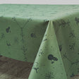 Noel Engholm Juleduk – Jacquardvevd akrylduk i grønt med antiskli