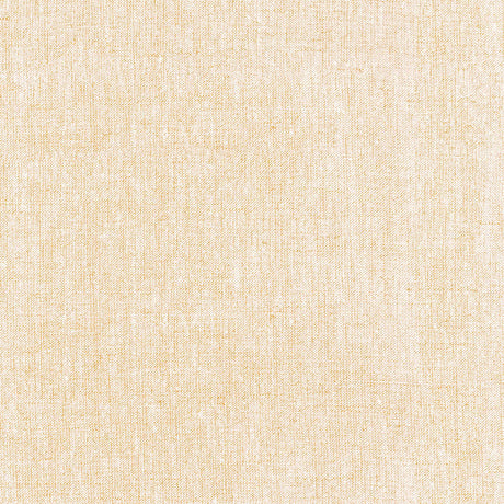 Note Gylden Sand - Ensfarget glatt voksduk med linlook