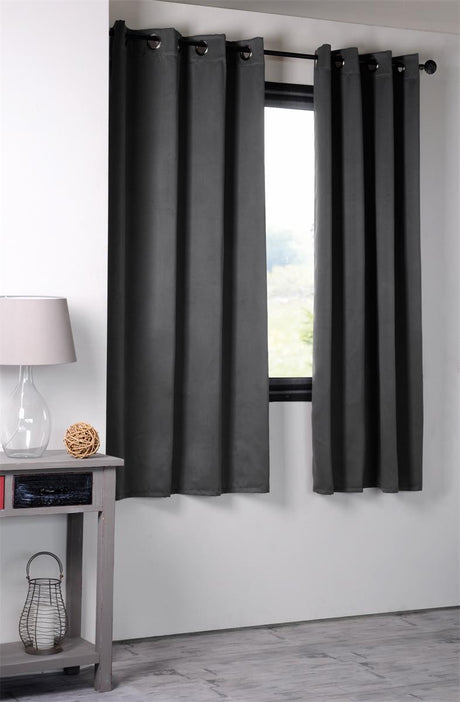 Notte Antrasitt – Mørkleggingsgardin 135 x 180 cm