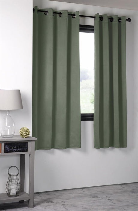 Notte Khaki – Mørkleggingsgardin 135 x 180 cm