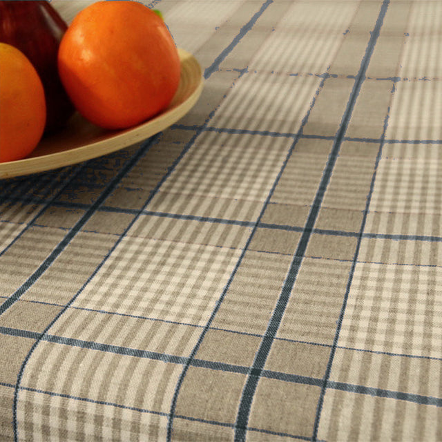 Olmer Tern Blå – Akrylduk i linlook