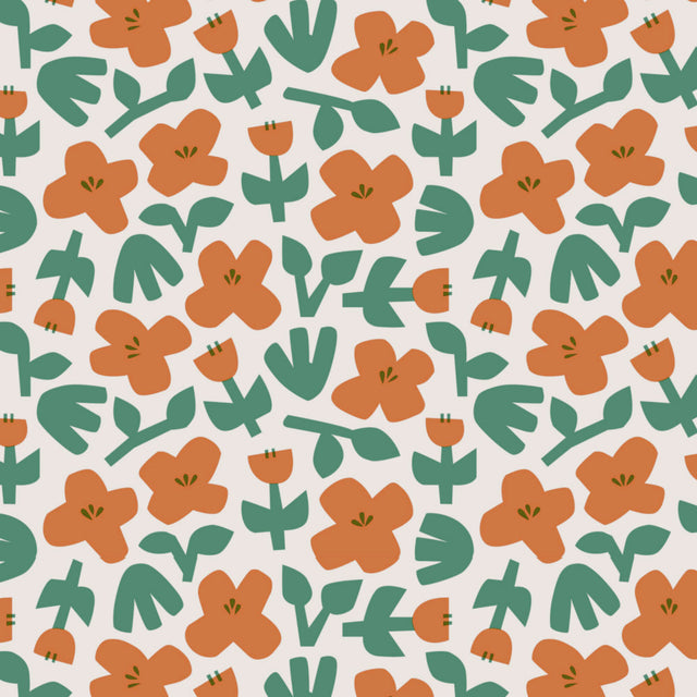 Lola voksduk - Oopsie Daisy Pumpkin