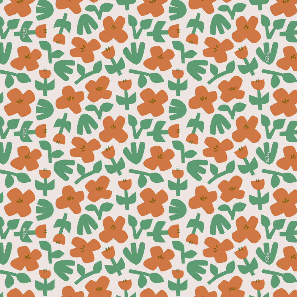 Lola voksduk - Oopsie Daisy Pumpkin