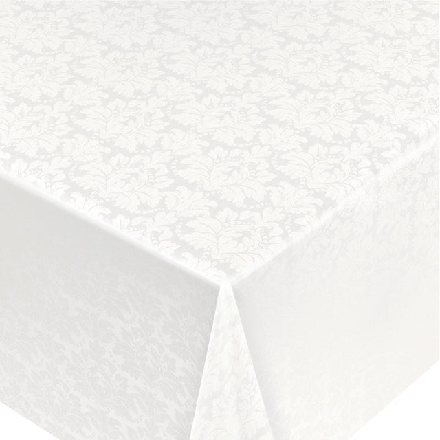 Ornament hvit – pvc-fri voksduk