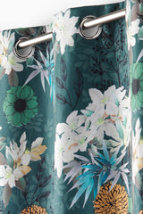 Osaka Blå – 100 % mørkleggingsgardin 135 x 260 cm nærbilde