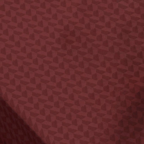 Oslo Mørkerød 160 cm, damaskvevd akrylduk med antiskli