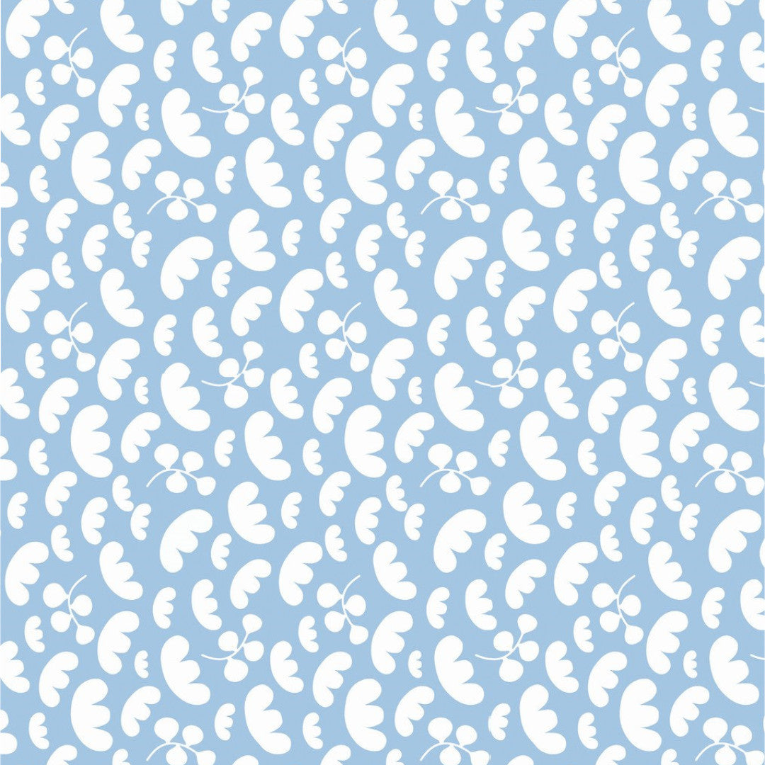 Parachute Baby Blue - Lola voksduk med fallskjermer