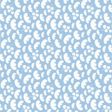 Parachute Baby Blue - Lola voksduk med fallskjermer