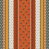 Proveencela Terracotta - Provence voksduk, oransje/kaki