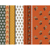 Proveencela Terracotta - Provence voksduk, oransje/kaki