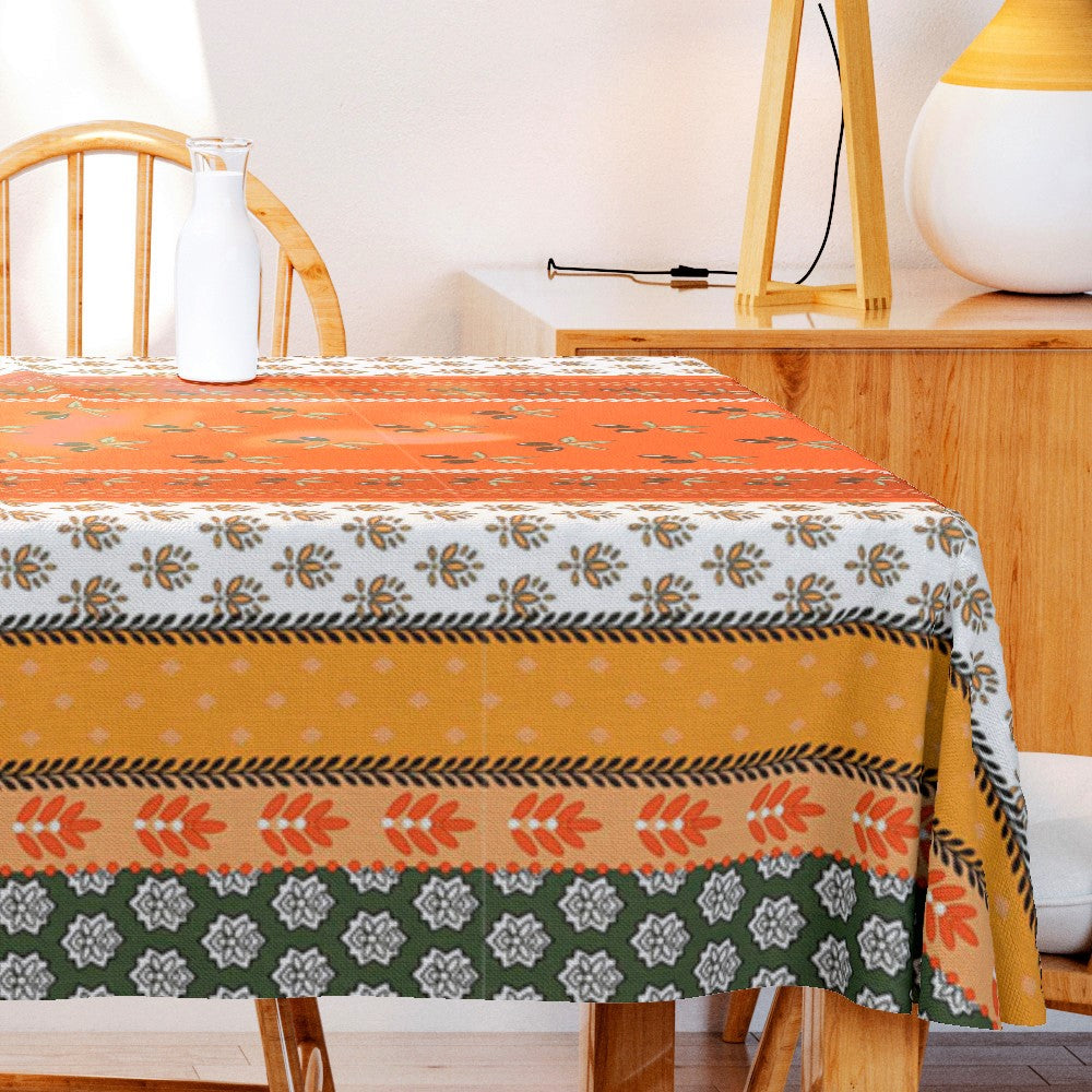 Proveencela Terracotta - Provence voksduk, oransje/kaki