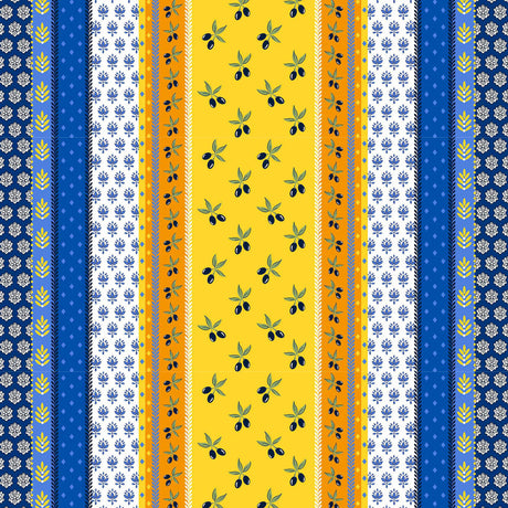 Proveencela Yellow Blue - Provence voksduk