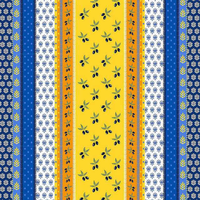 Proveencela Yellow Blue - Provence voksduk