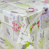 Provence-galleriet, voksduk med lett preget overflate