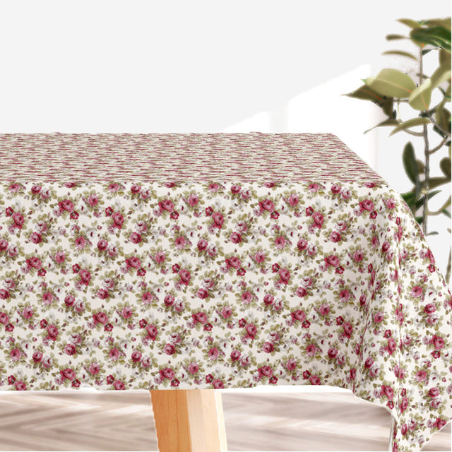 Red Roses - Lys akrylduk med forskjellige nyanser av røde roser