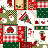 Reno Fra alle oss til alle dere – Juleakrylduk med morsomme tegnede julemotiver