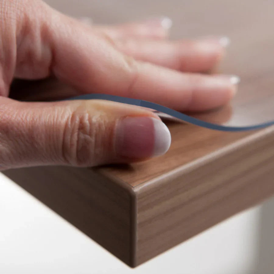 Reststykke - Sterk gjennomsiktig voksduk - 2,0 mm / 100 cm / 100 cm