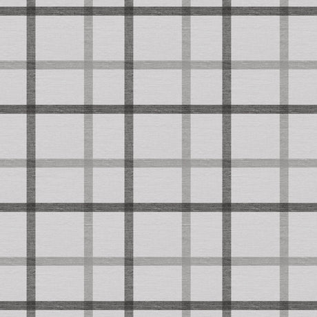 Retro ruter grå – rutet voksduk med struktur