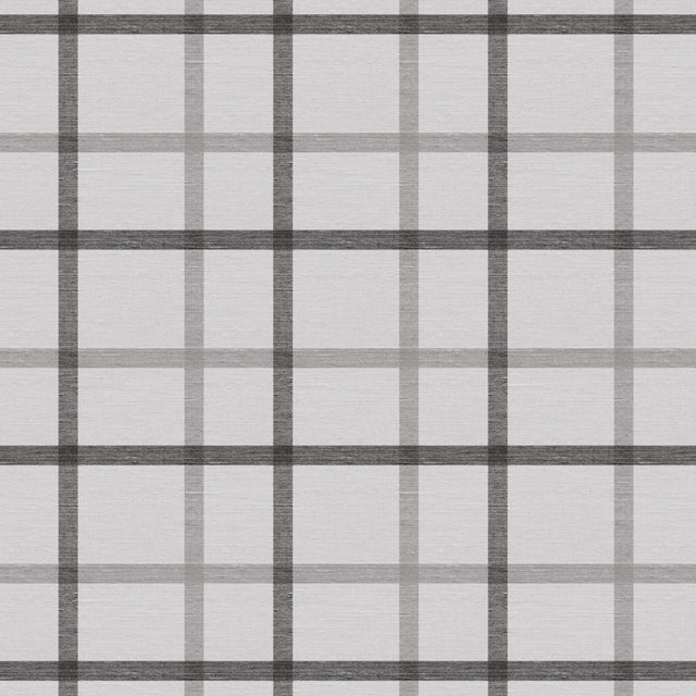 Retro ruter grå – rutet voksduk med struktur