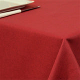 Ensfarget rød akrylduk - Dali, 160 cm bred