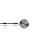 Rollis Chrome – Justerbar gardinstang 120–210 cm